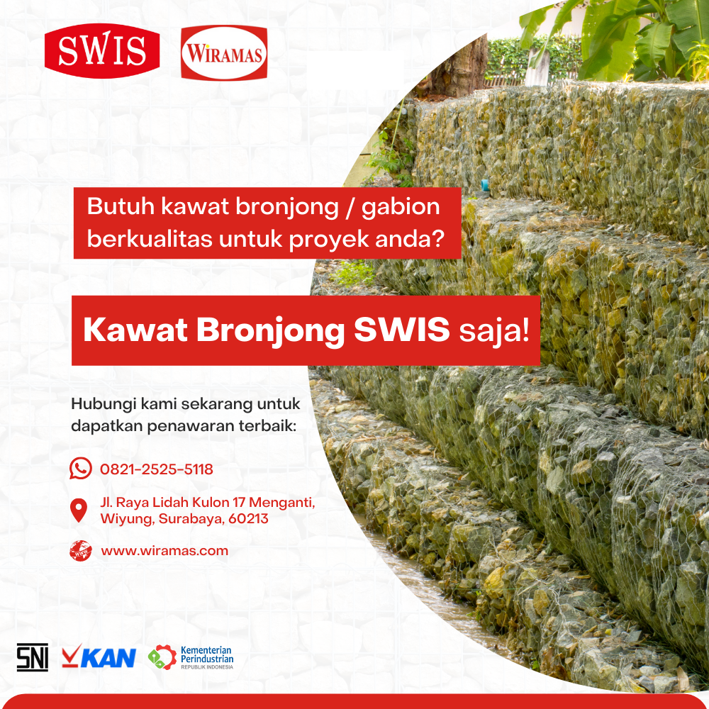 distributor kawat bronjong surabaya